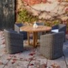 Mesa de comedor Heritage Point de Point. Muebles de exterior jardín terraza.