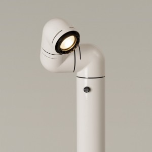 Lámpara de pie Tatu Alta de SantaCole. Lámparas de diseño moderno y elegante.