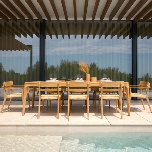 Silla Paralel Point. Muebles de exterior jardín terraza.