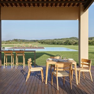 Silla Paralel Point. Muebles de exterior jardín terraza.