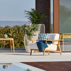 Sillón Paralel de Point. Muebles de exterior jardín terraza.
