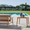 Sofá Paralel de Point. Muebles de exterior jardín terraza.