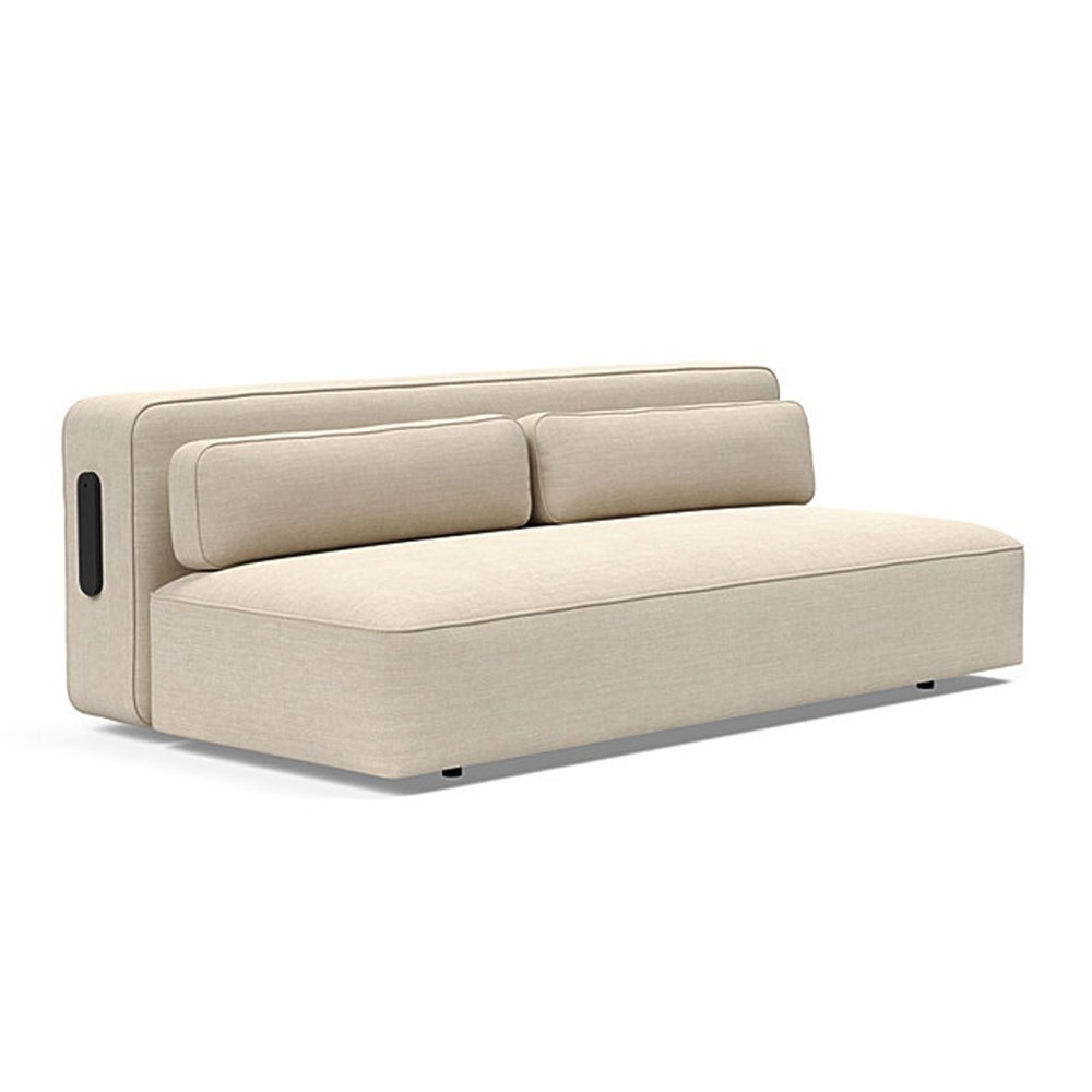 Sofá cama matrimonio Yonata de Innovatión Living de diseño para salón.