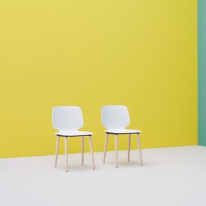 Silla Babila 2700 de Pedrali. Sillas de diseño. Sillas de madera de fresno,