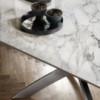 Mesa Artistico Fija Madera de Bontempi. Muebles modernos de diseño italiano.