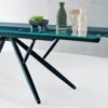 Mesa Bridge Rectangular de Bontempi. Mesas fijas modernas de diseño italiano.