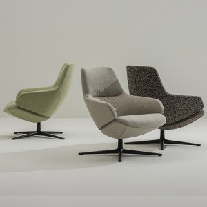 Sillón Aston Club de Arper. Sillones y sillas de diseño contemporáneo.