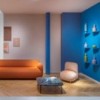 Pouf Buddy 210S de Pedrali. Poufs de diseño italiano. Pouf tapizados.