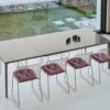Mesa Echo Extensible Cristal de Bontempi. Muebles modernos de diseño italiano.