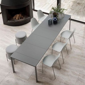 Mesa Consola extensible Etico Plus de Bontempi. Muebles modernos italianos.