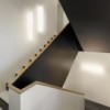 Aplique Pared Halo Wall Vibia. Diseño moderno de luminarias para salón.
