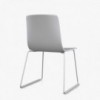 Silla Aava polipropileno patín Arper. Sillas modernas para contract.