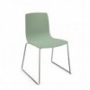 Silla Aava polipropileno patín Arper. Sillas modernas para contract.