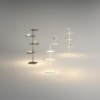 Lámpara de pie Suite de Vibia. Lámparas modernas ideales para salones.