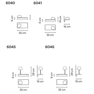 Aplique estante Suite de Vibia. Lámparas modernas de diseño para interiores.