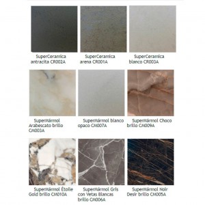 Mesa Millennium Rectangular Cerámica/Mármol de Bontempi. Muebles modernos italianos.