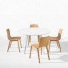 Silla Aava Madera Arper. Silla moderna para interior y ambientes contract.