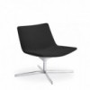 Butaca Catifa 60 Lounge tapizada giratoria Arper ideal para contract.