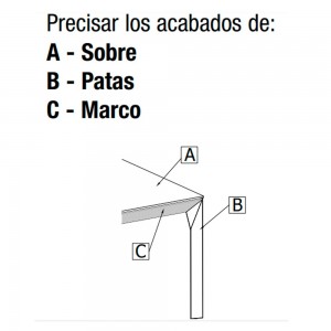 Mesa Mirage con sobre de marmol o cerámica de Bontempi. Mesa de diseño italiano.