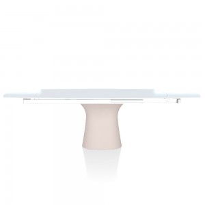Mesa Podium Extensible de Bontempi. Mesas de comedor extensibles de diseño.