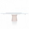 Mesa Podium Extensible de Bontempi. Mesas de comedor extensibles de diseño.