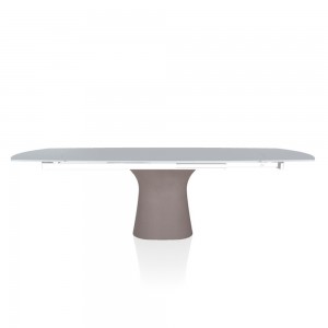 Mesa Podium Extensible de Bontempi. Mesas de comedor extensibles de diseño.