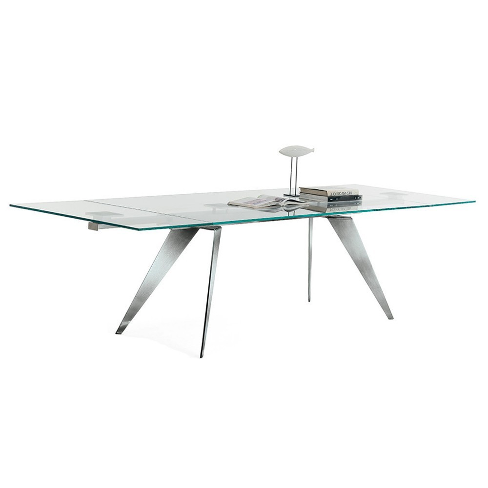 Mesa Ramos Extensible de Bontempi. Mesas extensible de comedor de diseño italiano.
