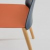 Silla Mixu polipropileno madera Arper. Sillas modernas de diseño.