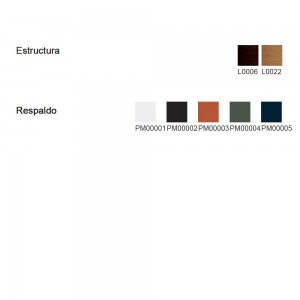 Silla Mixu polipropileno madera Arper. Sillas tapizadas de diseño.