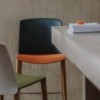 Taburete Mixu Madera Arper. Taburetes modernos de diseño ideal para contrac.