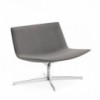 Butaca Catifa 60 Lounge tapizada giratoria Arper ideal para contract.
