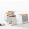 Taburete Cila Go Arper. Diseño moderno tapizado idal para interiores.