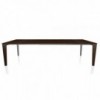 Mesa Senso Extensible Cristal/Madera de Bontempi. Muebles modernos de diseño italianos.