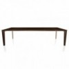 Mesa Senso Extensible Cristal/Madera de Bontempi. Muebles modernos de diseño italianos.