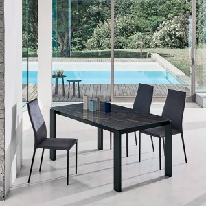 Mesa Tom Extensible de Bontempi. Mesas fijas y extensibles contemporáneas.
