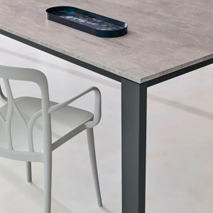 Mesa Tom Extensible de Bontempi. Mesas fijas y extensibles contemporáneas.