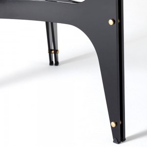 Mesa Universe Ring de Bontempi. Mesa con sobre giratorio de diseño italiano.