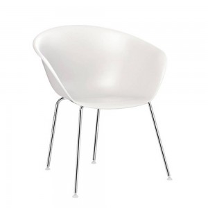 Silla Duna 02 polipropileno patas Arper. Silla moderna para hogar y contract.