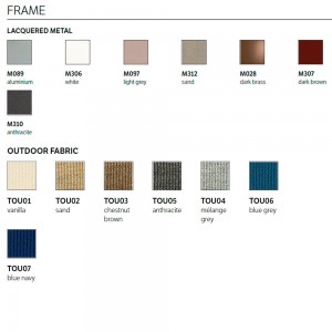 Silla Freak Outdoor de Bontempi. Sillas de diseño para patio y jardín.