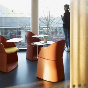 Silla Cila Go Arper. Diseño moderno ideal para ambientes educativos.