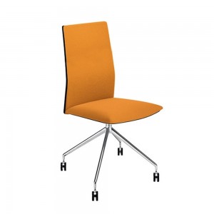 Silla Kinesit araña ruedas Arper. Diseño con ruedas para oficina.