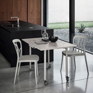 Silla Galaxy de Bontempi. Sillas de diseño para patio y jardín.