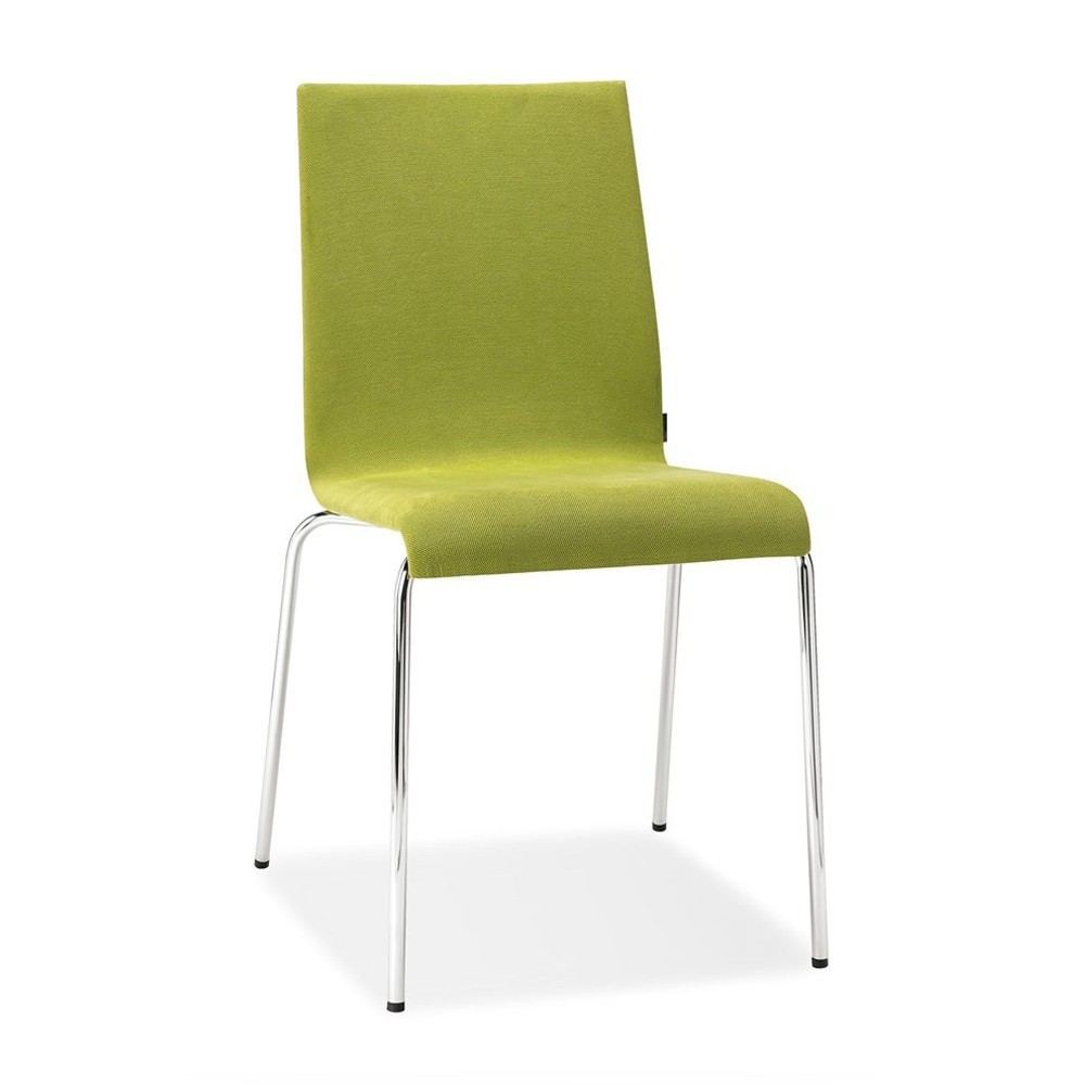 Silla Kuadra 1051/1058 de Pedrali. Sillas de diseño contemporáneo italiano.
