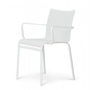 Silla Net Outdoor de Bontempi. Sillas para jardín y terraza de diseño italiano.