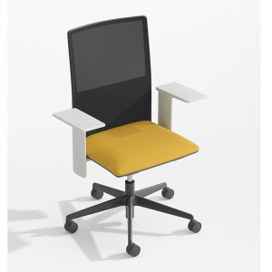 Silla Planesit Arper. Sillas giratorias con ruedas de oficina.