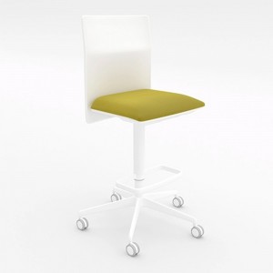 Taburete Planesit ruedas Arper. Taburete oficina moderno de oficina.