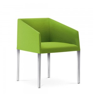 Sillón Saari metal Arper. Muebles modernos para hogar o contract.