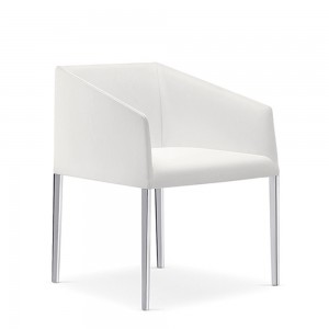 Sillón Saari metal Arper. Muebles modernos para hogar o contract.