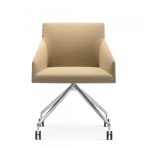 Sillón Saari ruedas Arper. Muebles moderno. Sillones para hogar o contract.