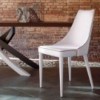 Silla Clara Tapizada de Bontempi. Sillas de comedor de diseño. Sillas y taburetes.